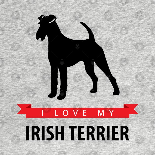 I Love My Irish Terrier by millersye